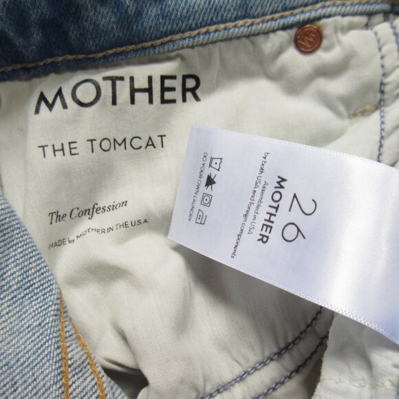 Mother Superior Tomcat in The Confession High Rise Destroyed Jeans 26 - Picture 5 of 9